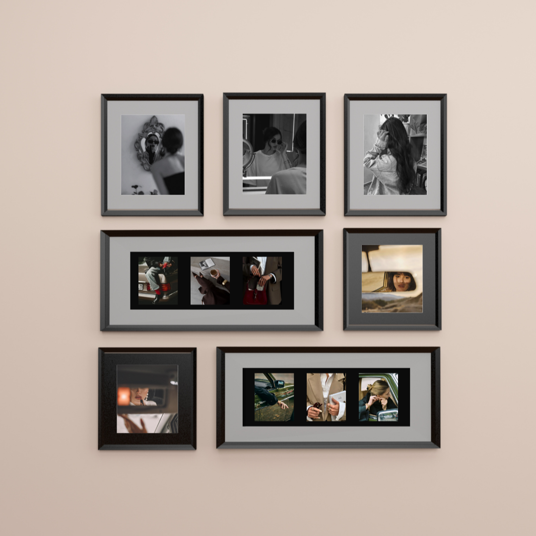 Grey Painting Art 3 Wall Frame Mockup Instagram Post (4)